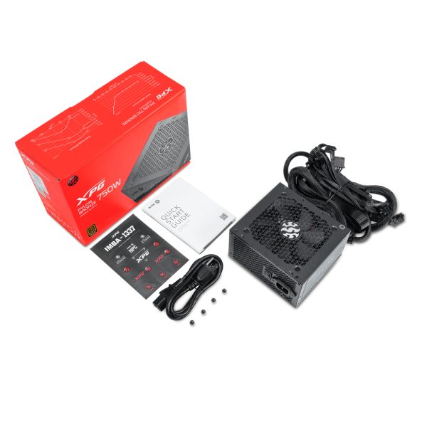 XPG PYLON unidad de fuente de alimentación 550 W 24-pines ATX ATX Negro - Imagen 4