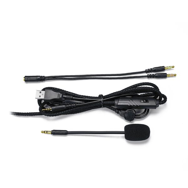 Yeyian YDG-33405 audífono y auriculare Auriculares Alámbrico Diadema Juego Negro - Imagen 3