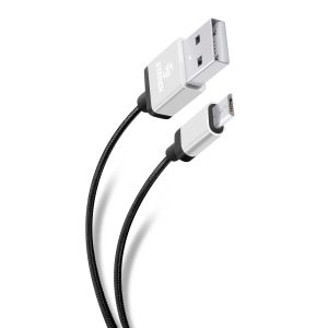 Steren USB-347 cable USB 1 m USB A Micro-USB A Negro