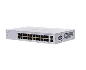 Cisco CBS110-24T-NA dispositivo de redes No administrado Gigabit Ethernet (10/100/1000) Gris