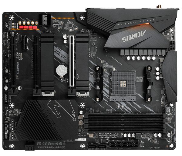 GIGABYTE B550 AORUS ELITE AX V2 placa base AMD B550 Enchufe AM4 ATX - Imagen 2