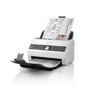 Epson DS-730N Escáner alimentado con hojas 600 x 600 DPI A4 Negro, Gris