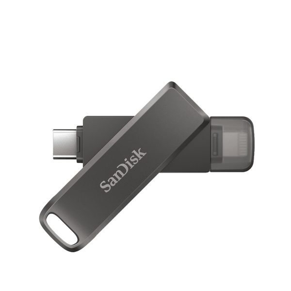 SanDisk iXpand unidad flash USB 64 GB USB Type-C / Lightning 3.2 Gen 1 (3.1 Gen 1) Negro - Imagen 2
