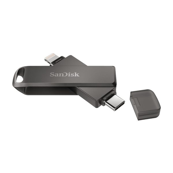 SanDisk iXpand unidad flash USB 64 GB USB Type-C / Lightning 3.2 Gen 1 (3.1 Gen 1) Negro - Imagen 3