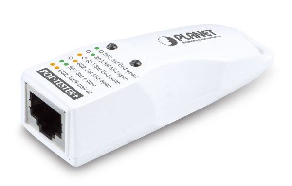 PLANET IEEE802.3bt/at/af POE Tester Examinador PoE Blanco