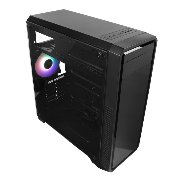 Game Factor CSG300 gabinete de computadora Negro - Imagen 2