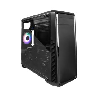 Game Factor CSG300 gabinete de computadora Negro