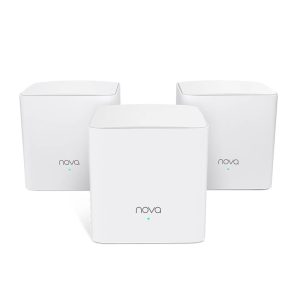 Tenda NOVA MW5G(3-PACK) sistema wi-fi de malla Doble banda (2,4 GHz / 5 GHz) Wi-Fi 5 (802.11ac) Blanco 2 Interno