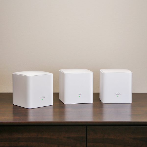 Tenda NOVA MW5G(3-PACK) sistema wi-fi de malla Doble banda (2,4 GHz / 5 GHz) Wi-Fi 5 (802.11ac) Blanco 2 Interno - Imagen 3