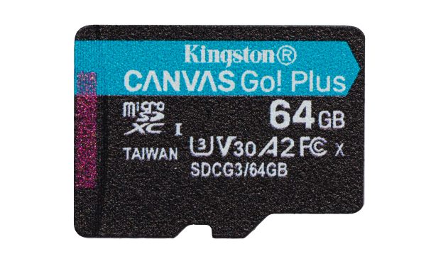 Kingston Technology Canvas Go! Plus 64 GB MicroSD UHS-I Clase 10 - Imagen 3
