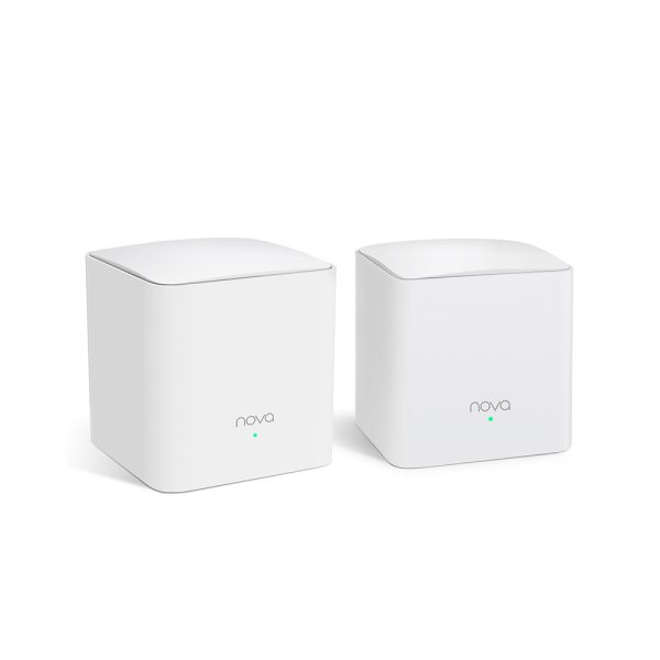 Tenda NOVA MW5G(2-PACK) sistema wi-fi de malla Doble banda (2,4 GHz / 5 GHz) Wi-Fi 5 (802.11ac) Blanco Interno
