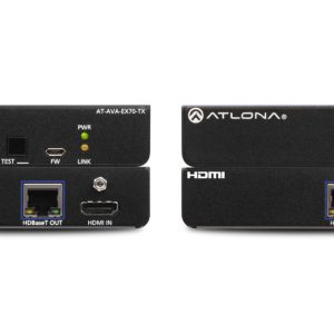 Atlona AT-AVA-EX70-KIT extensor de audio/video Transmisor y receptor AV