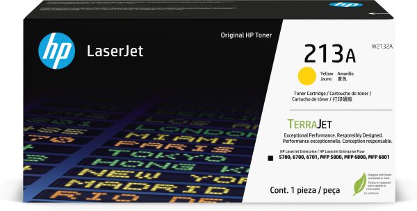 HP Cartucho de tóner original LaserJet 213A amarillo