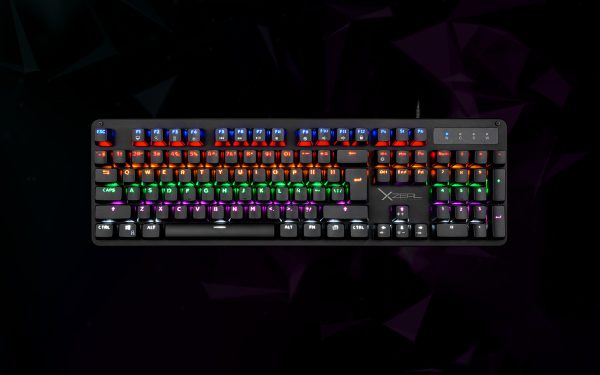 XZEAL XZKX020B teclado Juego USB Negro - Imagen 2