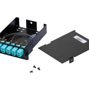 Panduit FCSZO-12-10P adaptador de fibra óptica LC 1 pieza(s) Negro