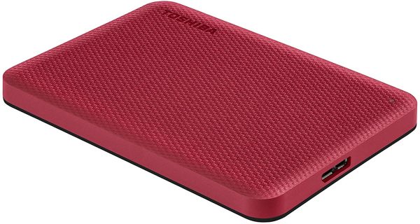 Toshiba Canvio Advance disco duro externo 4 TB 2.5" Micro-USB B 2.0/3.2 Gen 1 (3.1 Gen 1) Rojo - Imagen 2