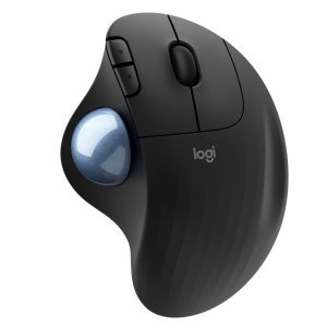 Logitech ERGO M575 ratón Oficina Diestro RF inalámbrico + bluetooth Trackball 2000 DPI