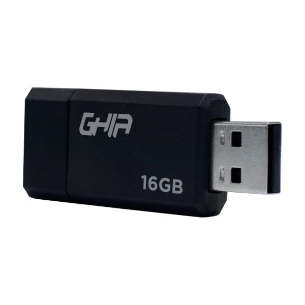Ghia GAC-177 unidad flash USB 16 GB USB tipo A 2.0 Negro, Verde - Imagen 2