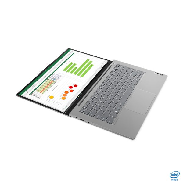 Lenovo ThinkBook 14s Intel® Core™ i5 i5-1135G7 Computadora portátil 35.6 cm (14") Full HD 16 GB LPDDR4x-SDRAM 512 GB SSD Wi-Fi 6 (802.11ax) Windows 10 Pro Gris - Imagen 4