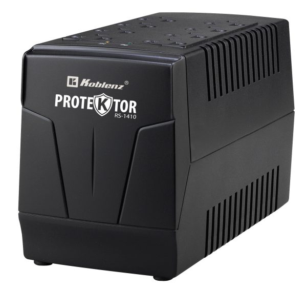 Koblenz RS-1410 regulador de voltaje 8 salidas AC Negro