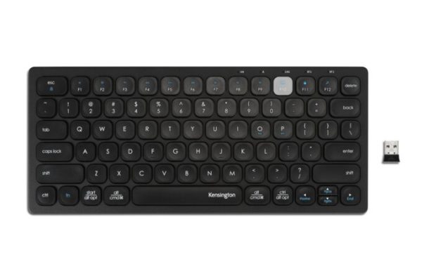 Kensington K75502ES teclado Universal RF inalámbrico + bluetooth QWERTY Español Negro - Imagen 3