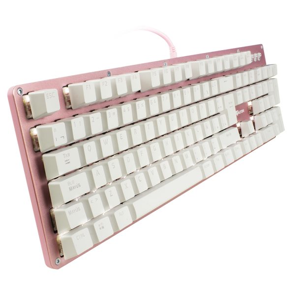 Game Factor KBG400-PK teclado Juego USB QWERTY Español Rosa - Imagen 4