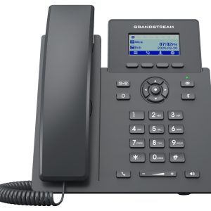 Grandstream Networks GRP2601P teléfono IP Negro 2 líneas LCD