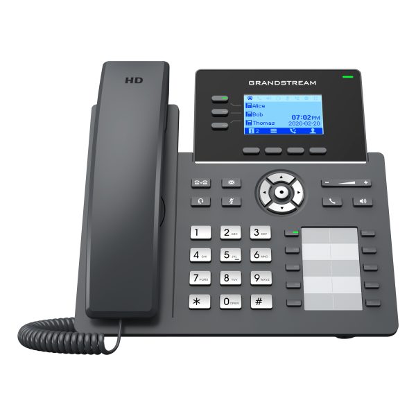 Grandstream Networks GRP2604 teléfono IP Negro 3 líneas LCD - Imagen 4
