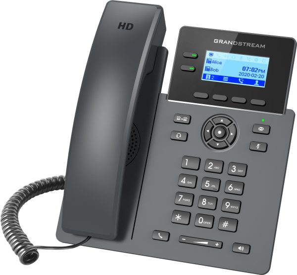 Grandstream Networks GRP2602 teléfono IP Negro 2 líneas LCD - Imagen 2
