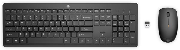 HP Combinación de mouse y teclado inalámbricos 235
