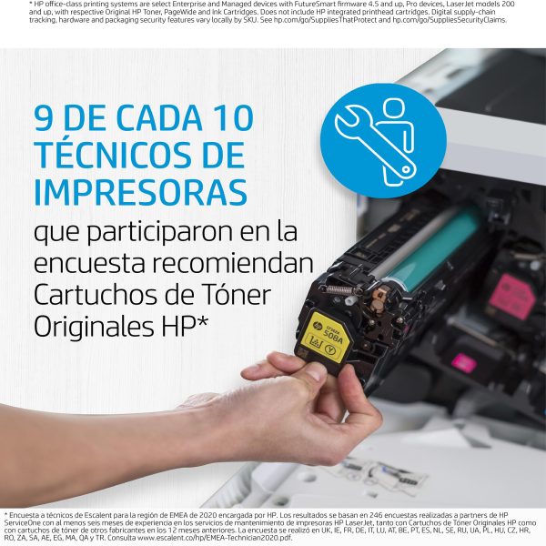 HP Cartucho de tóner original LaserJet 130A amarillo - Imagen 2
