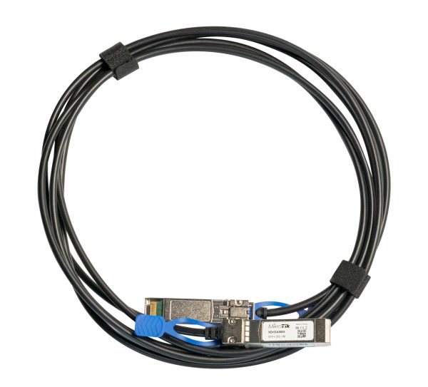 Mikrotik XS+DA0001 cable InfiniBand y de fibra óptica 1 m SFP/SFP+/SFP28 Negro - Imagen 2