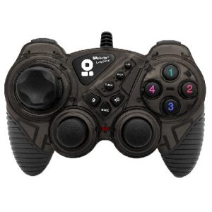 BRobotix 751899H control de juego Negro USB 2.0 Gamepad PC, Playstation 3