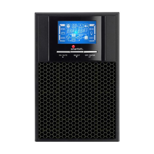 Smartbitt SBOL3KT-1 sistema de alimentación ininterrumpida (UPS) Doble conversión (en línea) 3 kVA 2700 W 4 salidas AC