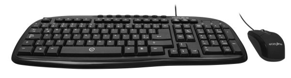 Easy Line Kit de y mouse - Negro, 1000 DPI teclado Ratón incluido Universal USB QWERTY Inglés de EE.UU. - Imagen 4