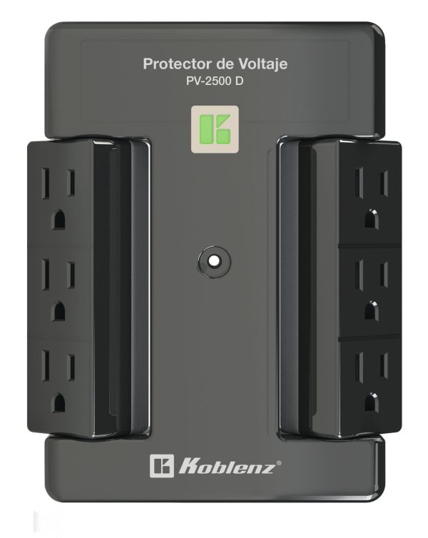 Koblenz PV-2500 D Negro 6 salidas AC - Imagen 3