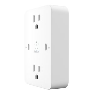 Belkin WCZ001DQWH adaptador para enchufe NEMA 5-15P NEMA 5-15 Blanco