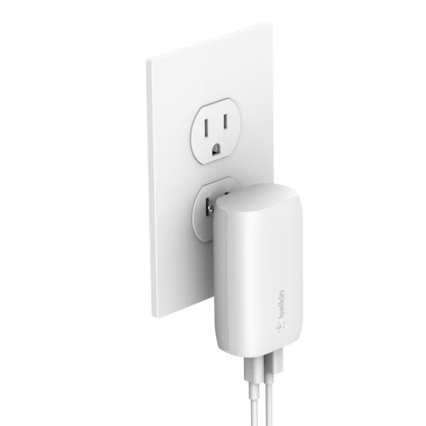Belkin WCB007DQWH cargador de dispositivo móvil Smartphone, Tableta Blanco Corriente alterna, USB Carga rápida Interior - Imagen 4