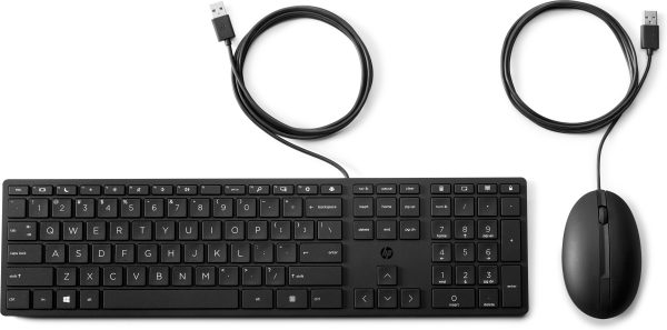 HP Teclado y ratón con cables Desktop 320MK