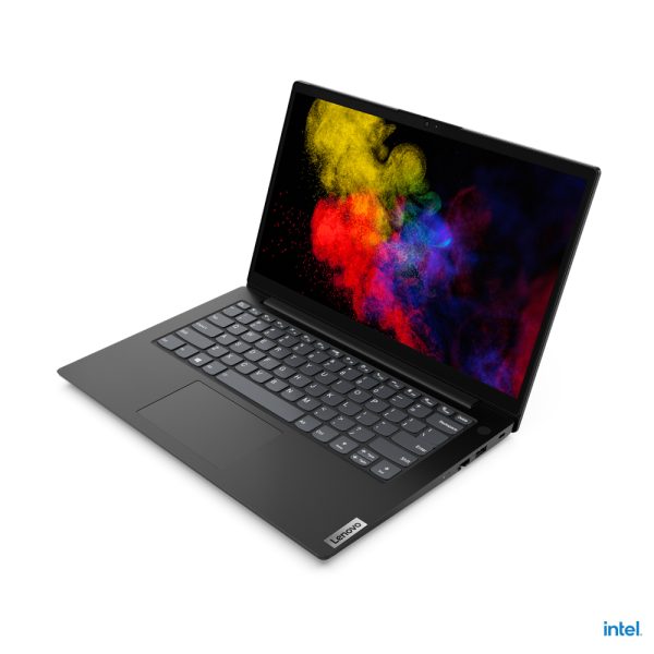 Lenovo V V14 Intel® Celeron® N N4500 Computadora portátil 35.6 cm (14") HD 4 GB DDR4-SDRAM 128 GB SSD Wi-Fi 5 (802.11ac) Windows 11 Home Negro - Imagen 3