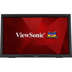 Viewsonic TD2223 monitor de computadora 54.6 cm (21.5") 1920 x 1080 Pixeles Full HD LED Pantalla táctil Multi-usuario Negro