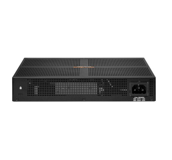 HPE Aruba Networking Aruba 6100 12G Class4 PoE 2G/2SFP+ 139W Gestionado L3 Gigabit Ethernet (10/100/1000) Energía sobre Ethernet (PoE) 1U Negro - Imagen 3