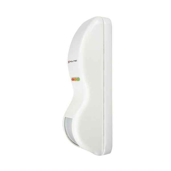 Politec NATSENSOR detector de movimiento Sensor infrarrojo pasivo (PIR) Alámbrico Pared Blanco - Imagen 3