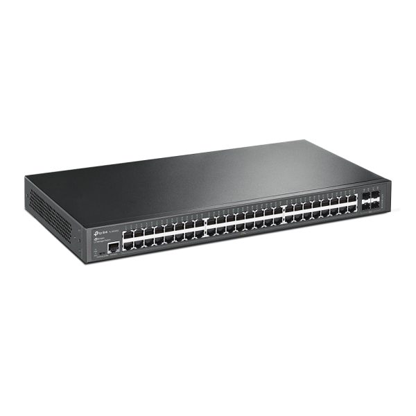 TP-Link JetStream TL-SG3452 dispositivo de redes Gestionado L2 Gigabit Ethernet (10/100/1000) 1U Negro - Imagen 2