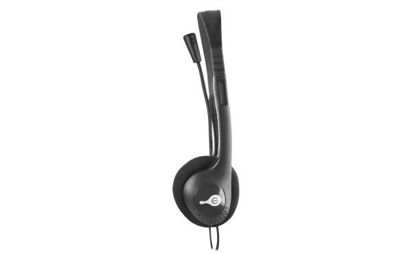 Easy Line EL-994787 audífono y auriculare Auriculares Alámbrico Diadema Llamadas/Música Negro - Imagen 3