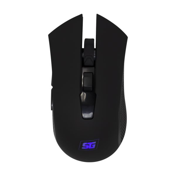 Vorago MO-600 ratón Juego Diestro RF Wireless + USB Type-A Óptico 2400 DPI - Imagen 2