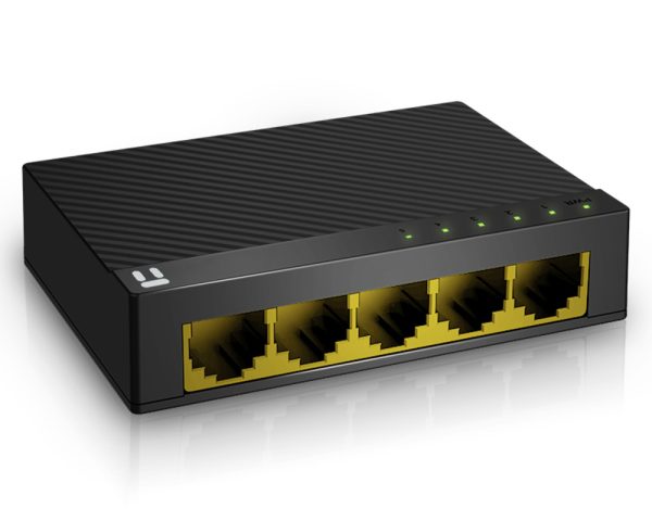 Netis System ST3105GC dispositivo de redes No administrado Gigabit Ethernet (10/100/1000) Negro - Imagen 3
