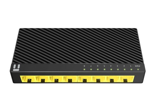 Netis System ST3108GC dispositivo de redes No administrado Gigabit Ethernet (10/100/1000) Negro