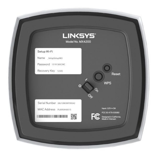 Linksys AX4200 Tribanda (2,4 GHz/5 GHz/5 GHz) Wi-Fi 6 (802.11ax) Blanco 3 Interno - Imagen 3