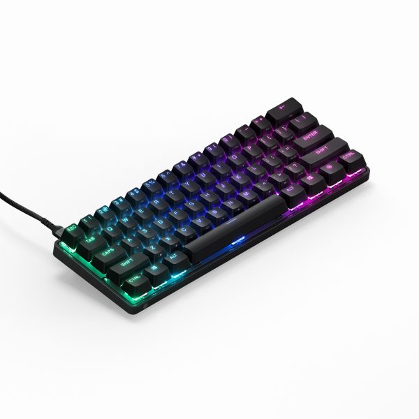 Steelseries Apex Pro Mini teclado Juego USB QWERTY Inglés de EE.UU. Negro - Imagen 2